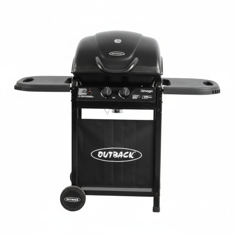 Outback Omega 200 Gazlı Barbekü 6.2Kw 2 Brülör