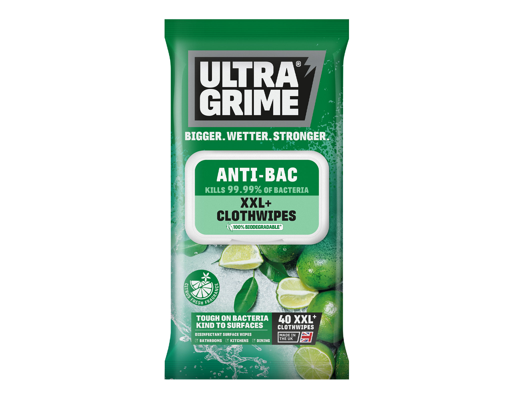 Ultragrime Life Anti-Bac 40Xxl Bezler