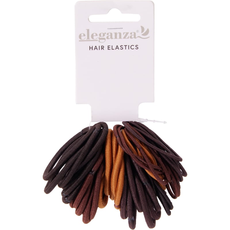 Eleganza Lastik Saç Bantları 50'li - Karışık Renk
