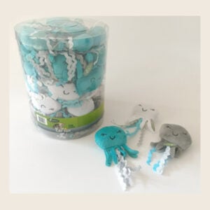 PAPILLON - CT Ahtapot Kedi Oyuncağı 10 cm 3 Renk