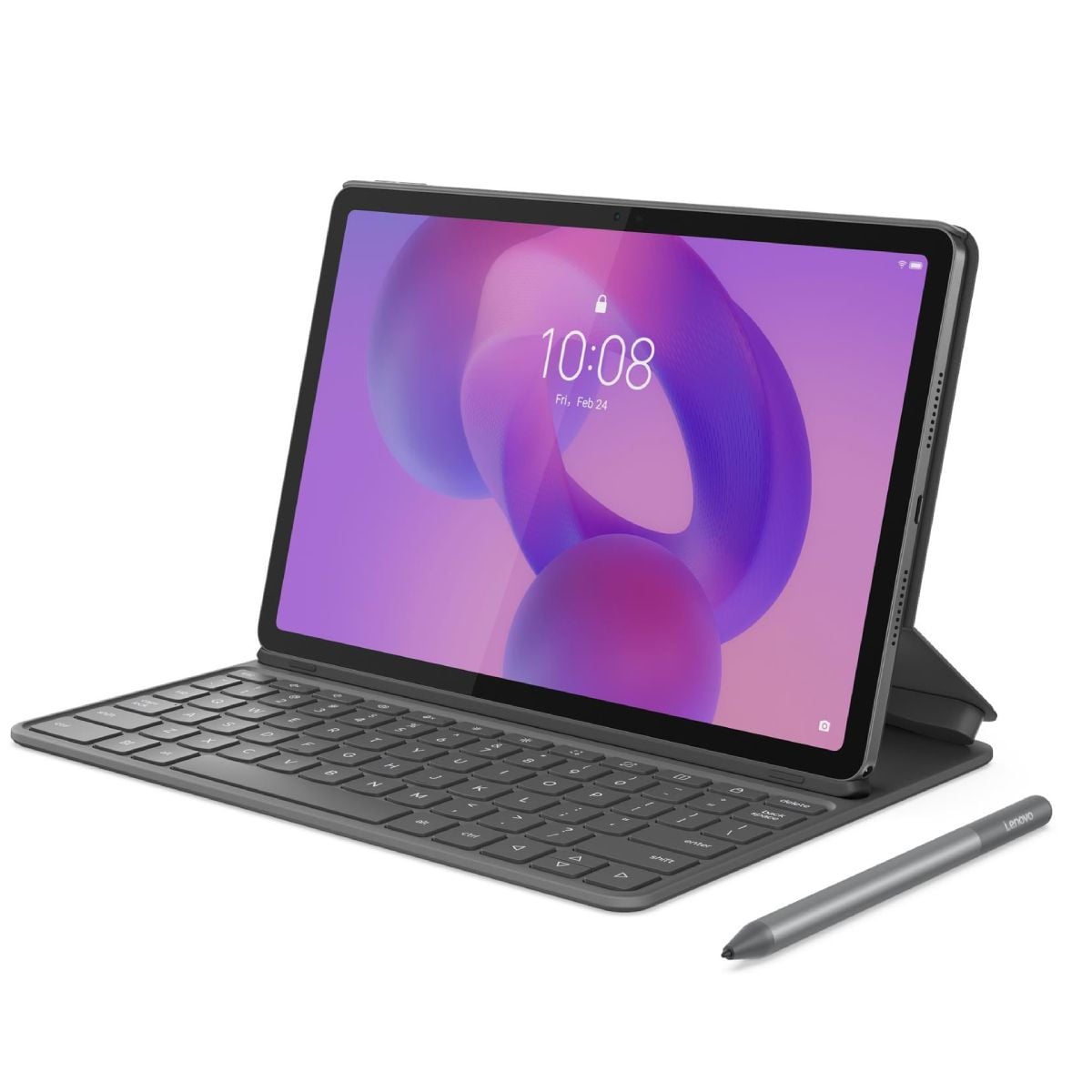 LENOVO TB336FU Idea Tab Plus Tablet 128GB Kalem ve Klavye ile 11", Luna Gri