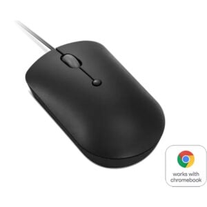 LENOVO 400 USB-C Kablolu Mouse, Siyah