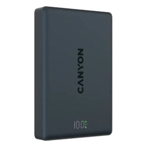 CANYON CNS-CPB511B OnPower 511 Magnetic Wireless Power Bank, 10000mAh, Interstellar Black