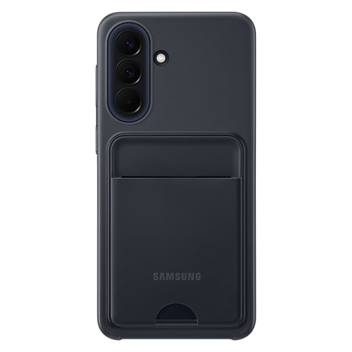 SAMSUNG Galaxy A57 için Kart Yuvalı Kılıf, Siyah