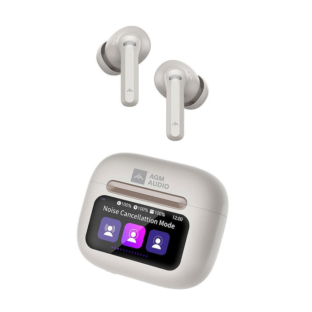 Bluetooth Kulaklık AGM Buds 9 Cream