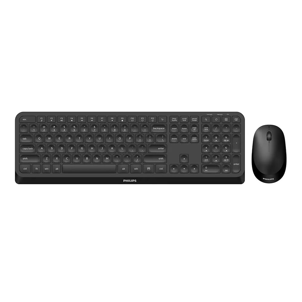 Kablosuz Klavye + Mouse PHILIPS SPT6307B/00 ABD siyah