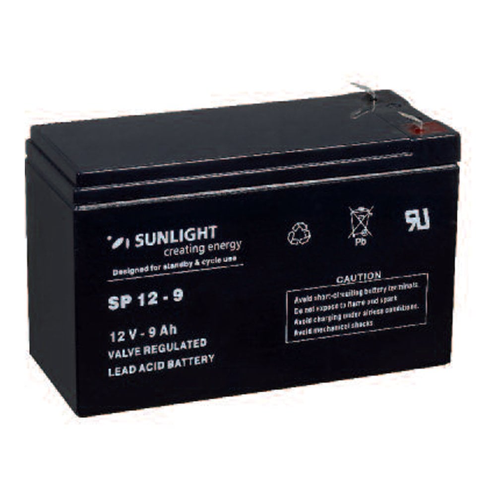Kurşun Asit Akü 12V 9A SUNLIGHT