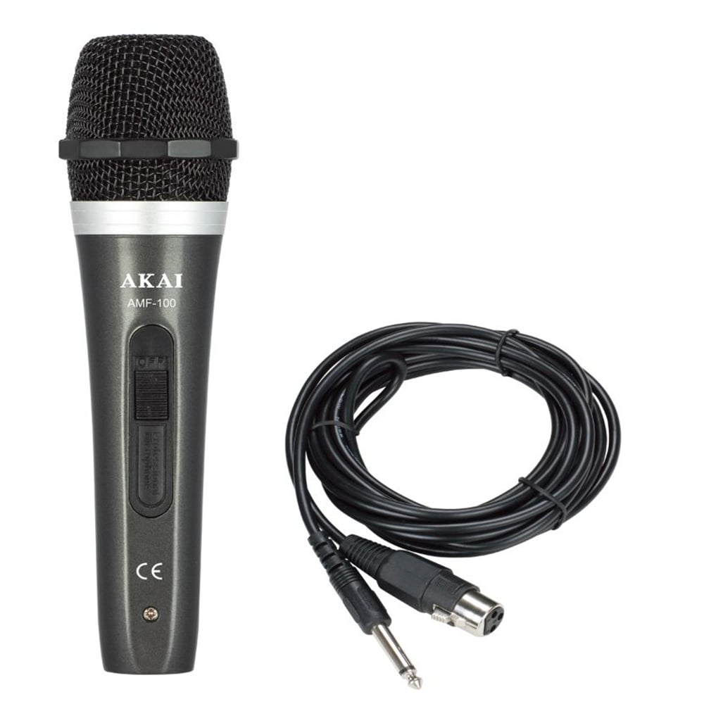 Kablolu Mikrofon AKAI AMF-100 Siyah