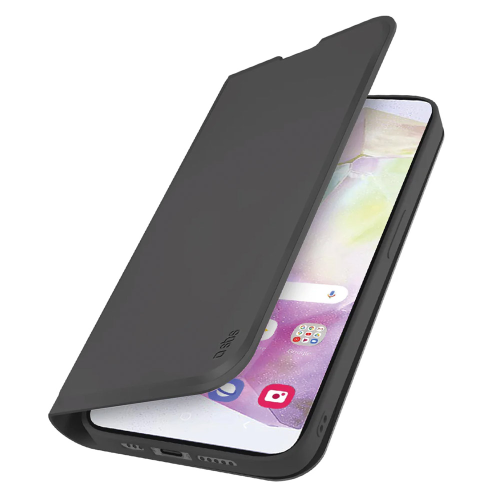 Samsung Galaxy A36/A56 SBS Cüzdanlı Kitap Kılıf Siyah TEWALSAA36K