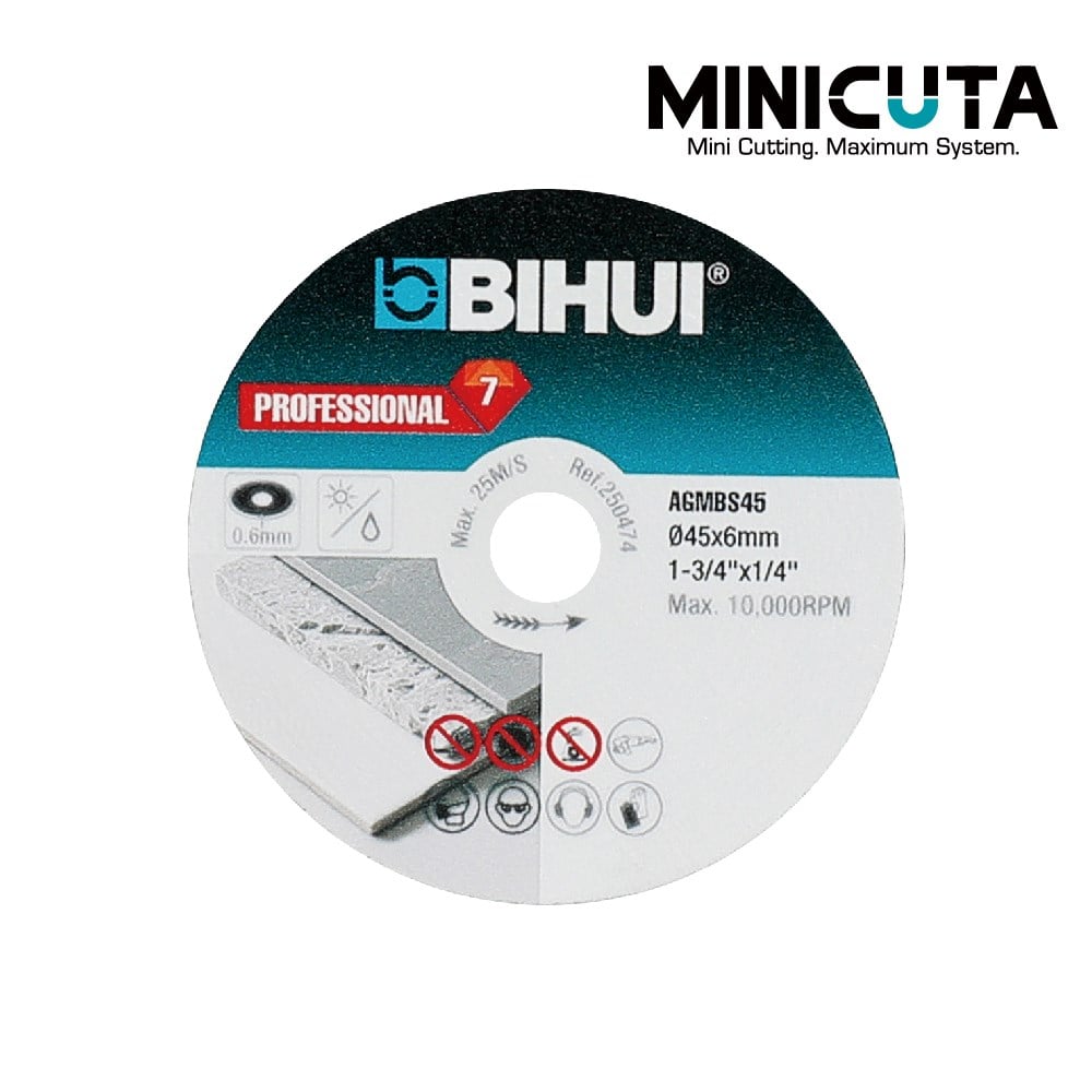 Bihui Bıçak Elmas Seramik Porselen Granit 45mm
