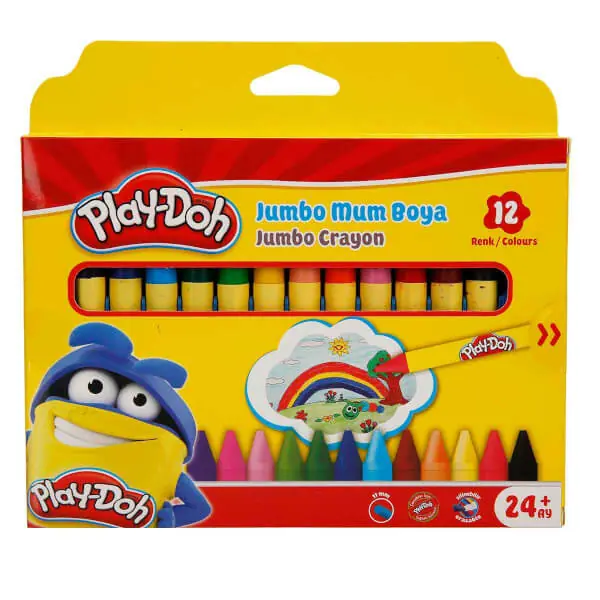 Silinebilir Jumbo Crayon Mum Boya