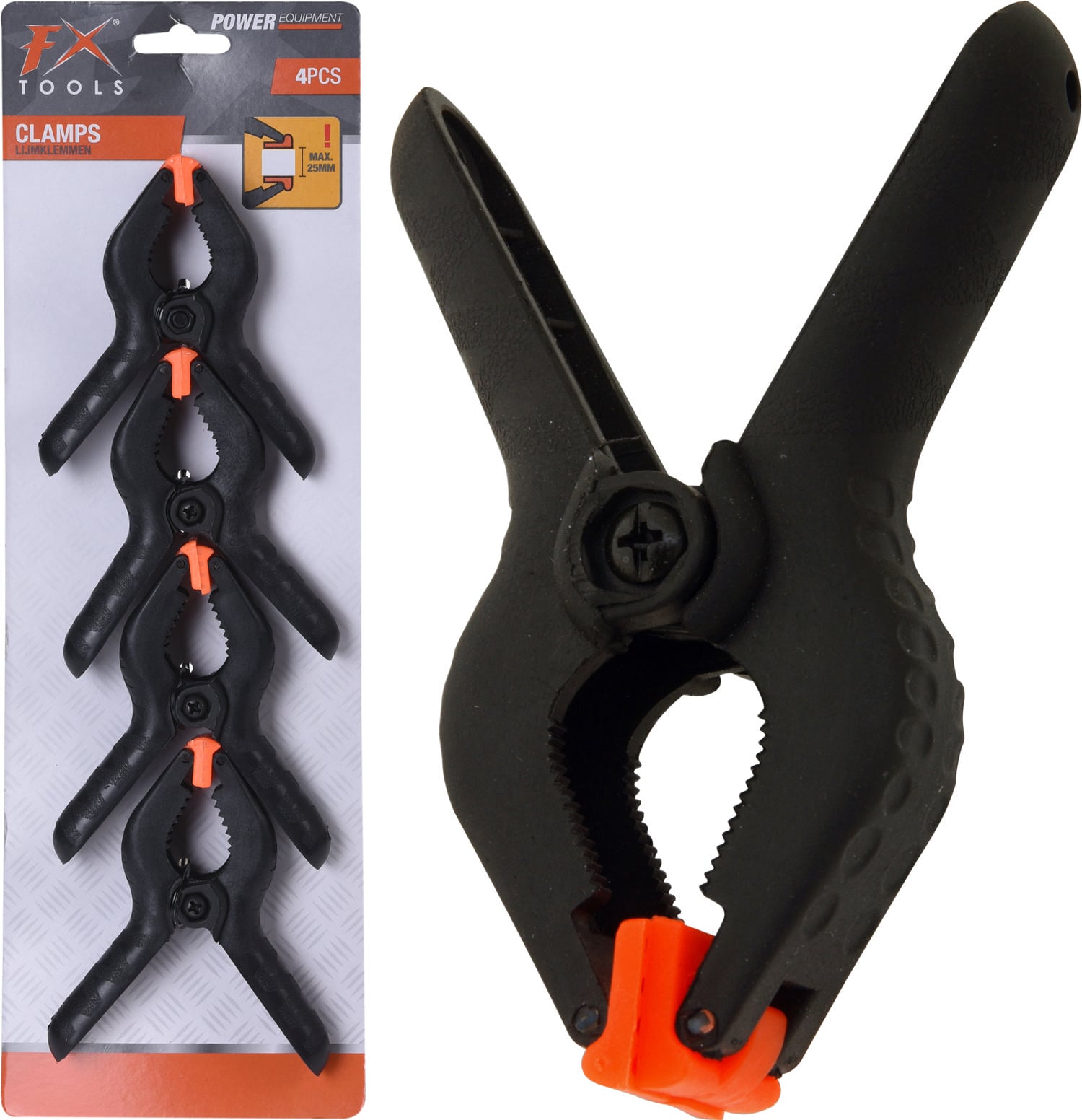 Fx Yay Kelepçeleri 10Cm 4'lü Set