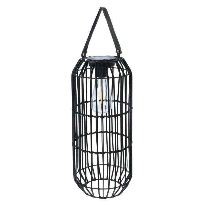 Güneş Enerjili Metal Fener 38Cm