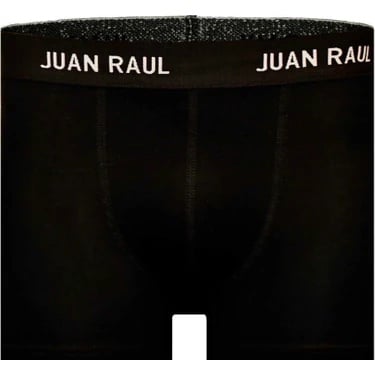 Basic Siyah Bambu Kumaş Boxer
