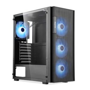 Kasa Segotep Axe 5 Siyah 750W 80+ Bronze Rainbow Fan Midi Tower