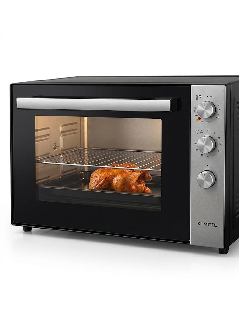 Kumtel Lx-9325 70 Litre Mini Fırın Siyah