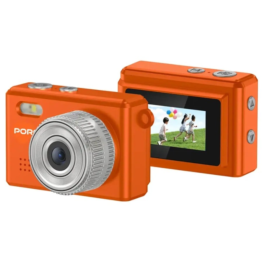 Porodo Snap & Go 1080p Mini Kamera Turuncu - Pd-etk06-og