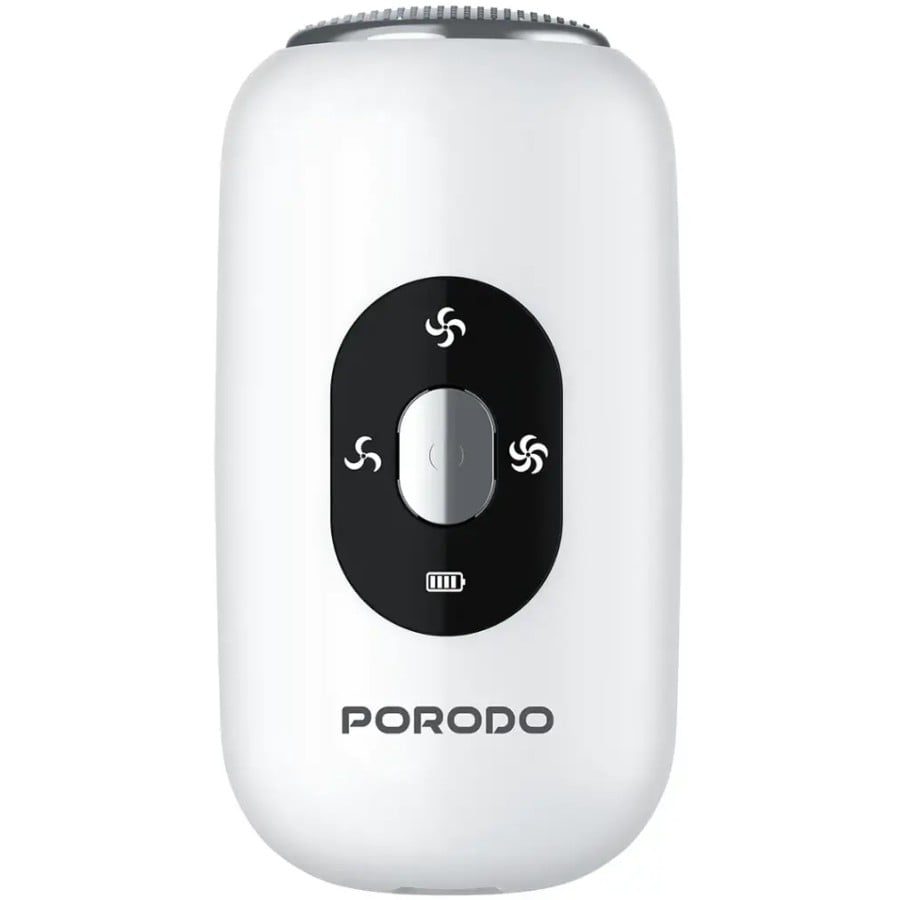 Porodo Çift Başlıklı Elektrikli Topuk Törpüsü Beyaz - Pdlfst1087wh