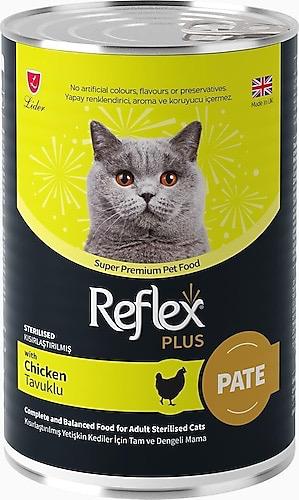 Reflex Cat Pate Kisirlaştirilmiş Tavuklu 400G Kedi Ödül Mamaları