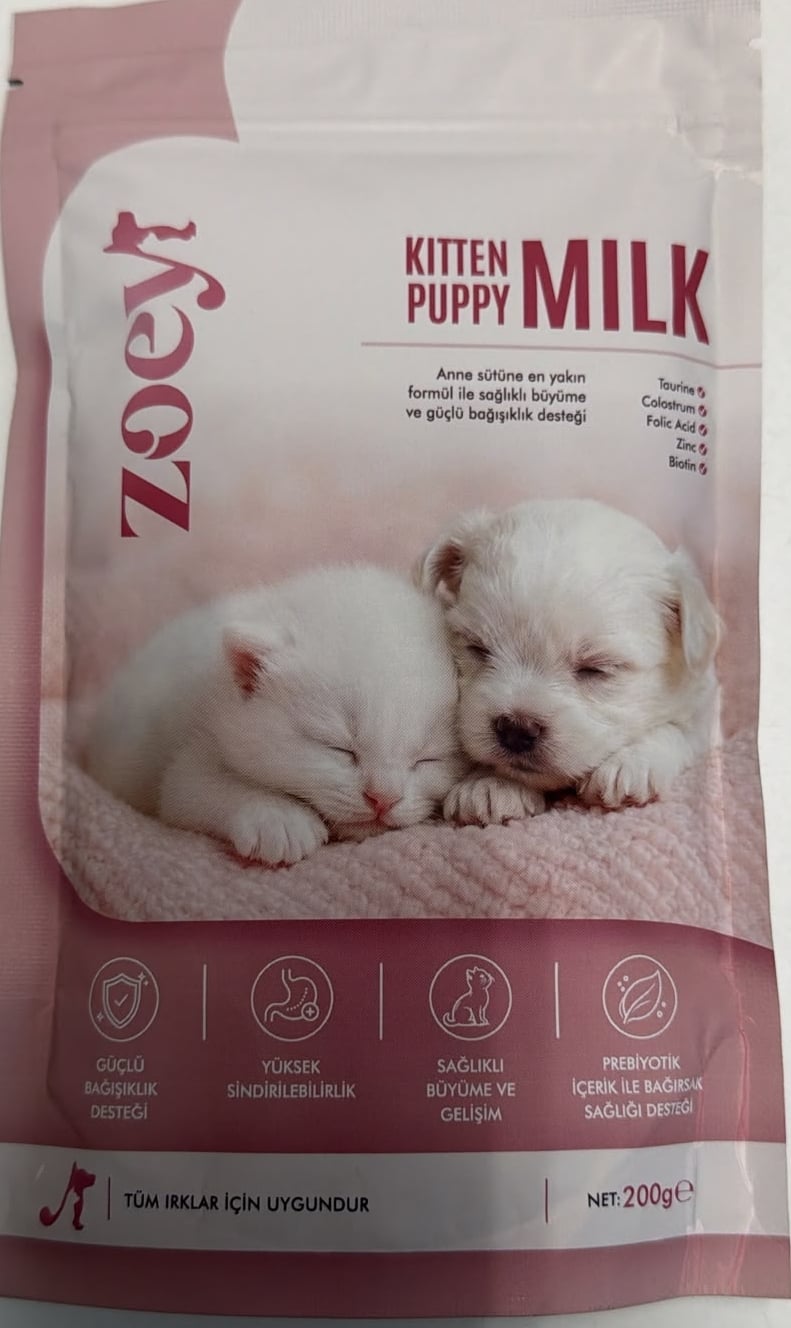 Zoey Ki̇tten&Puppy Mi̇lk 200G