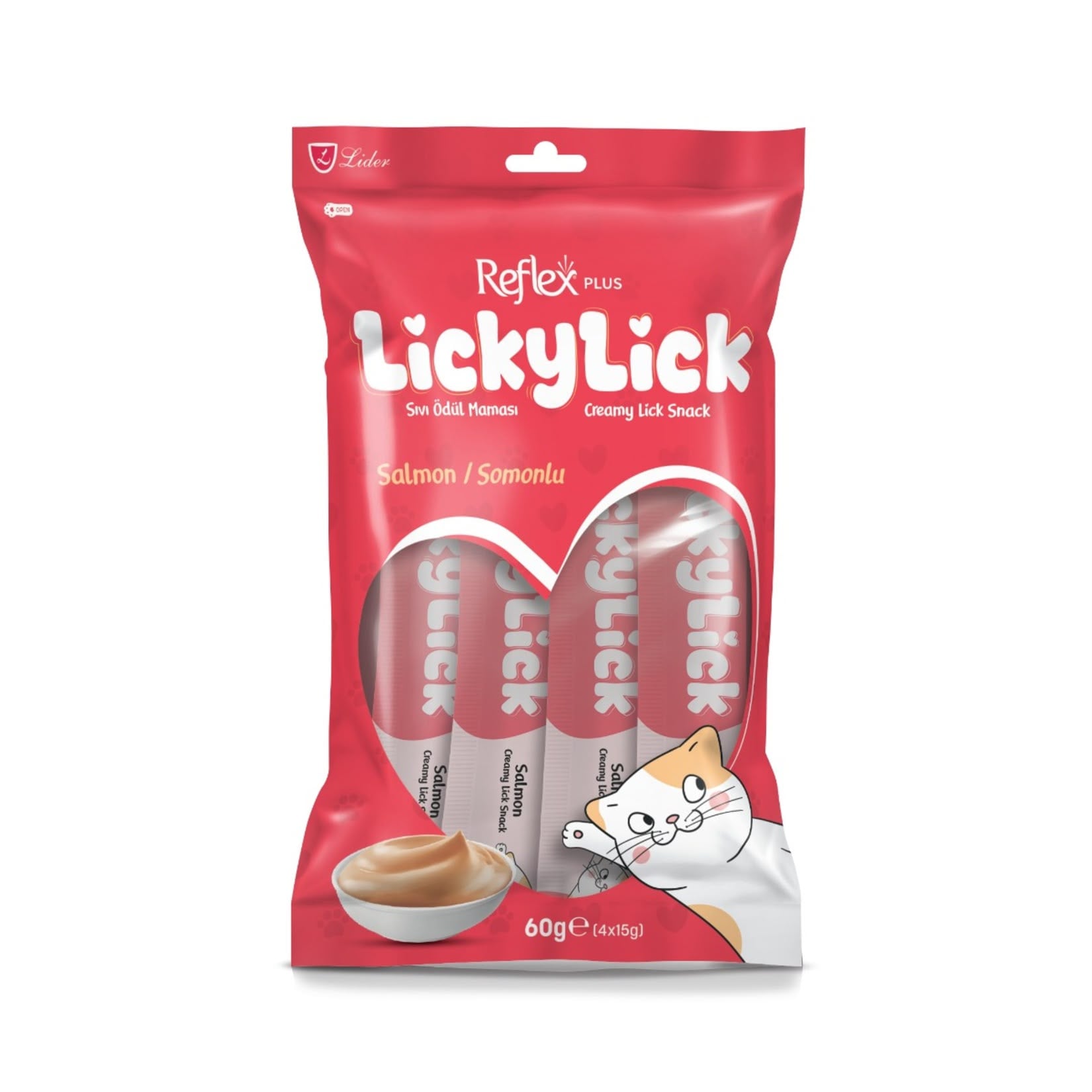 Reflex Gusto Salmon 60G Kedi Ödül Mamaları
