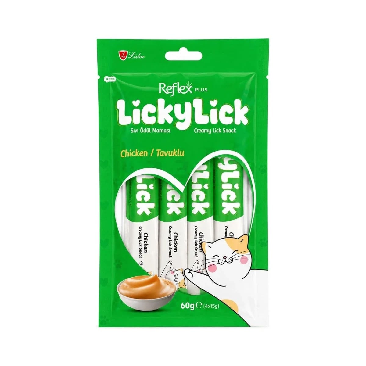 Reflex Gusto Chicken 60G Kedi Ödül Mamaları
