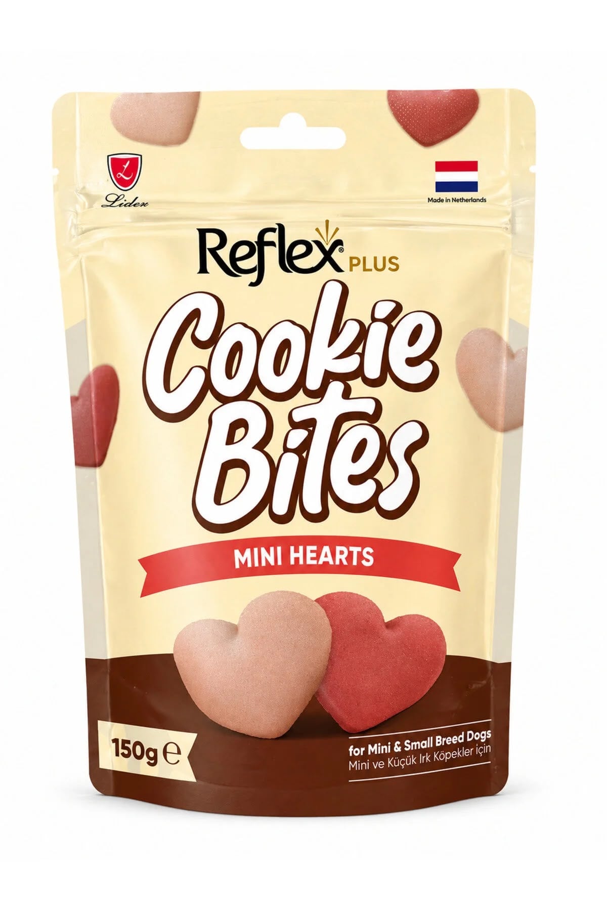 Reflex Cookie Mini Hearts 150Gr Köpek Ödül Mamaları