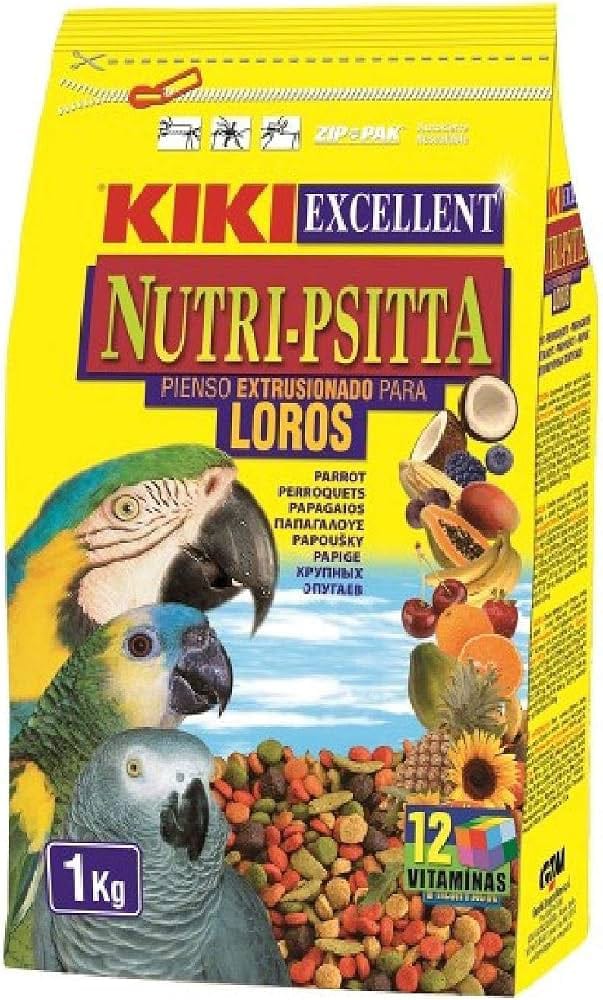 Ki̇ki̇ Nutri Psitta Papağan Yemi̇ 1Kg Kuş Yemi ve Vitaminleri