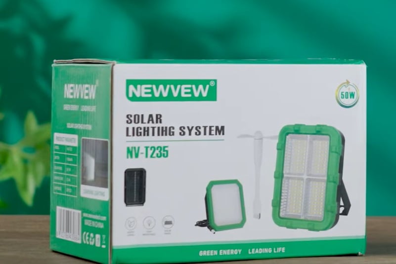 Newvew Nv-t235 Solar Güneş Enerjili Acil Durum Işığı