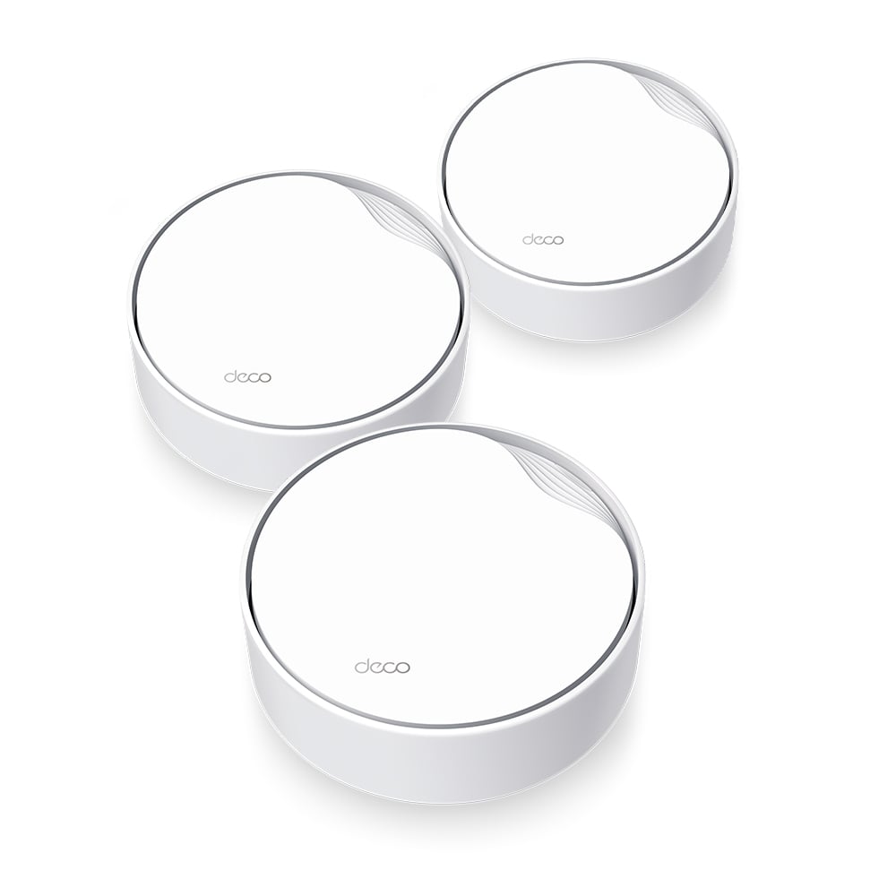 TP-Link AX3000 Mbps Deco X50 Poe 3P (Üçlü) Tüm Ev Mesh Wi-Fi 6 Sistemi