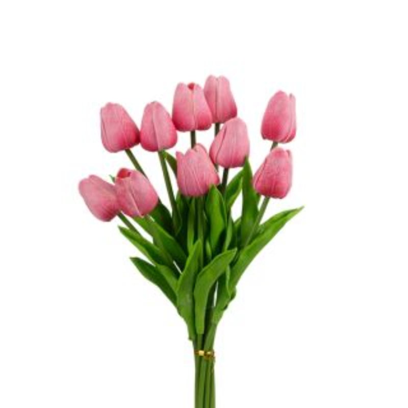 EsthéTi Lale Buketi Ø10X30Cm - Pembe