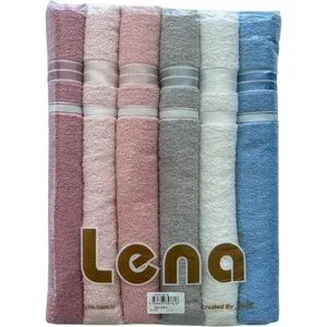 Julie Sedef- Lena- Petek 50x85 Yüz Havlusu