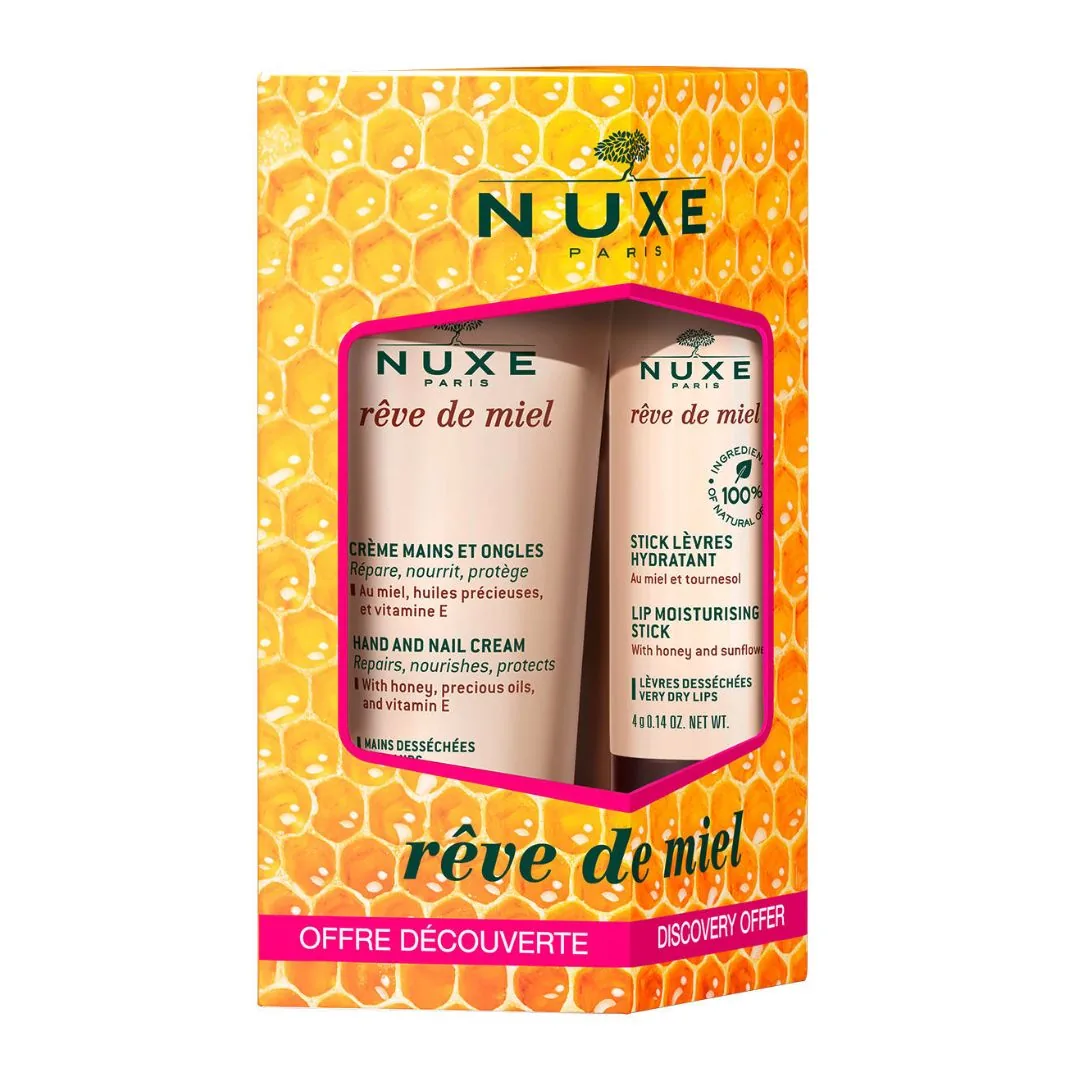 Nuxe Rêve De Miel İkili Dudak Nemlendirici Stick & El ve Tırnak Kremleri