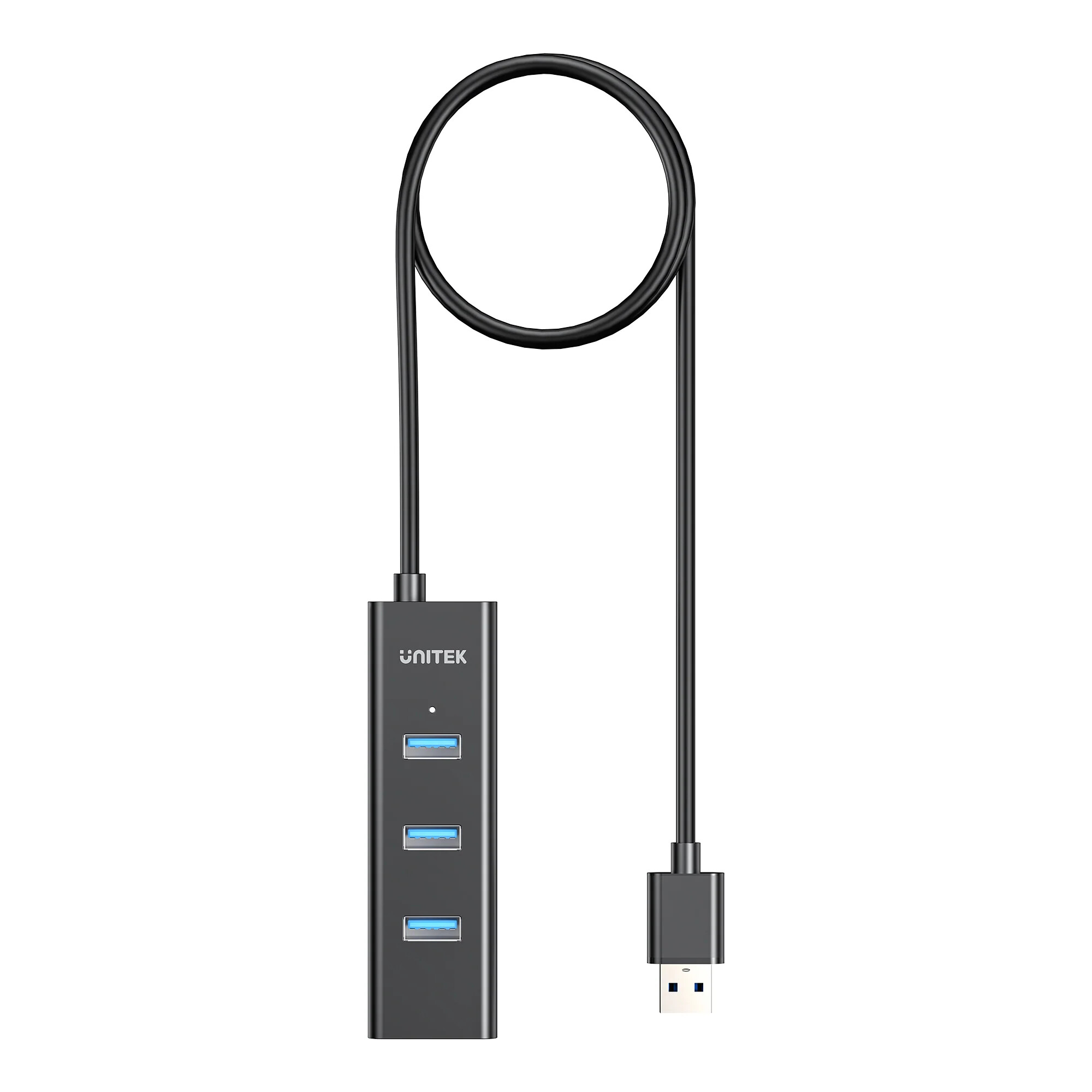 Unitek Y-3089V01 4 Port USB-A 5Gbps Hub 120cm Kablo Plug & Play USB Hub