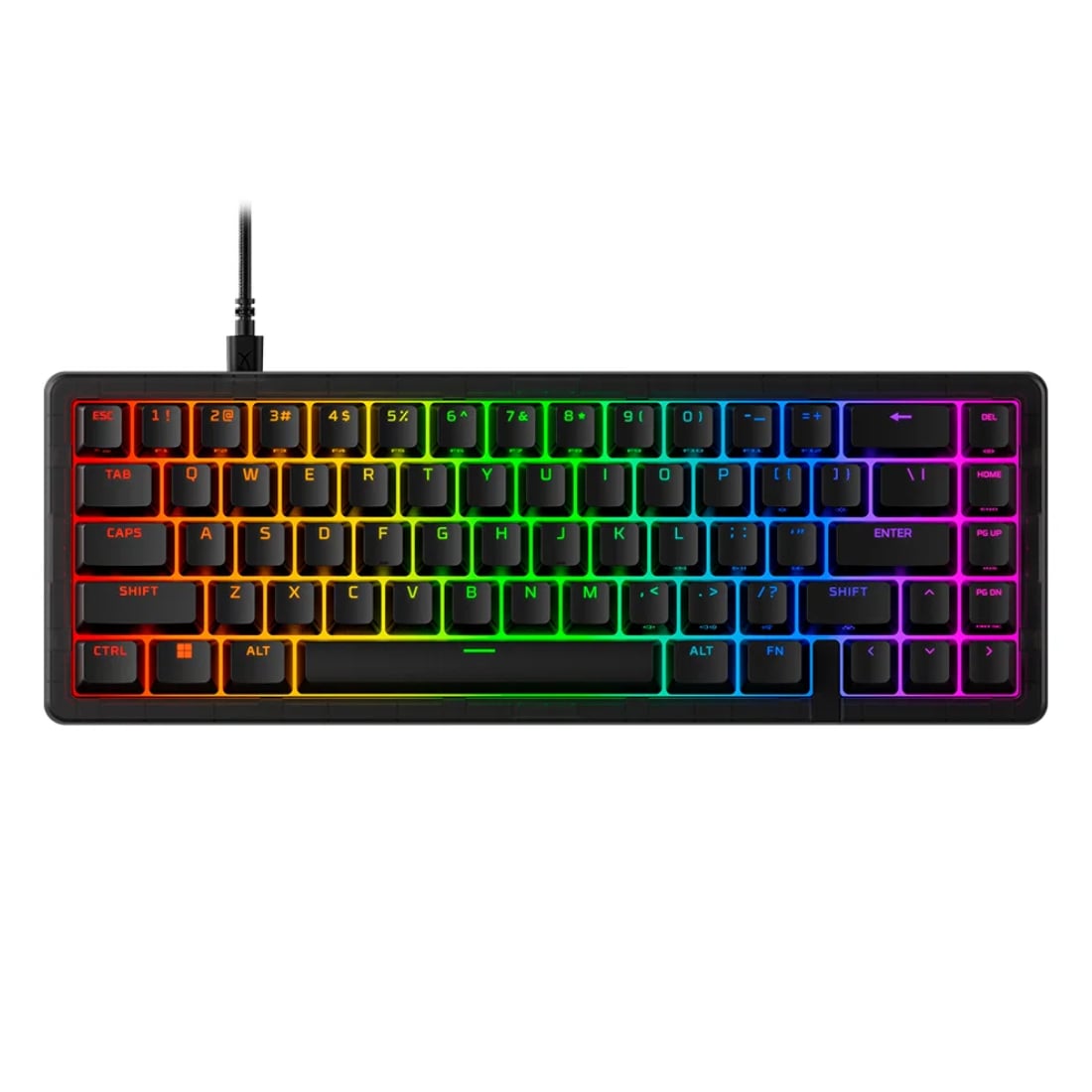 HYPERX Origins 2 65 Kablolu Oyun Klavyesi, Siyah