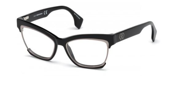 Dsquared2 DQ5222V Siyah 001 Optik Gözlük