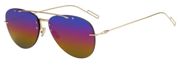 Dior Dior CHROMA1F Altin J5GR3 Gökkuşaği Ayna Güneş Gözlüğü