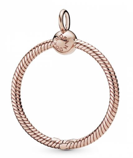Pandora 388256 Kolye Ucu Rose Gold Medium O Rose Kolye