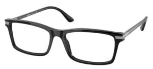 Prada PR03YV Optik Gözlükler Siyah 1AB1O1