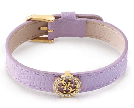 Guess JGUJUBB01217JWYGLVTU Bilezik Mor