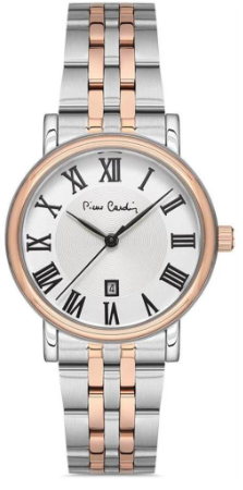Pierre Cardin PC800102F102 Kol Saatleri Gümüş/Rose 32 mm