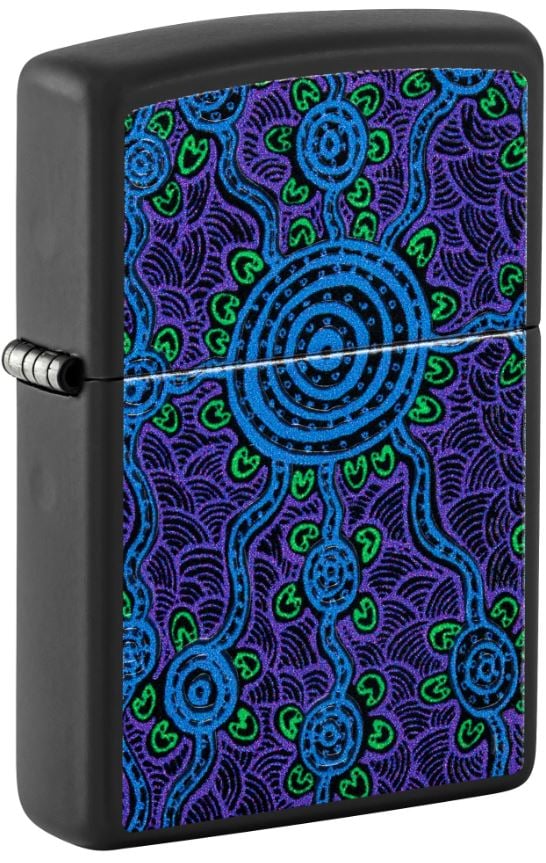 Zippo Z-48625-103661 Benzinli Mor Çiçekli 218 John Smith Gumbula