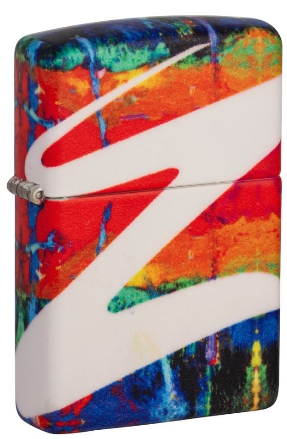 Zippo Z-49682-090637 Benzinli Renkli 49352 Dippy Z Design