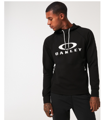 Oakley FOA404276 Oakley Enhance Rc Kapüşonlu Sweatshirt Siyah 02E
