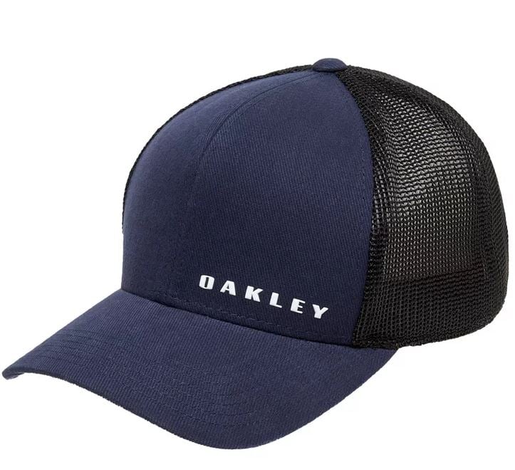 Oakley FOS901120 Pp Bark Trucker Şapka Lacivert 6AC