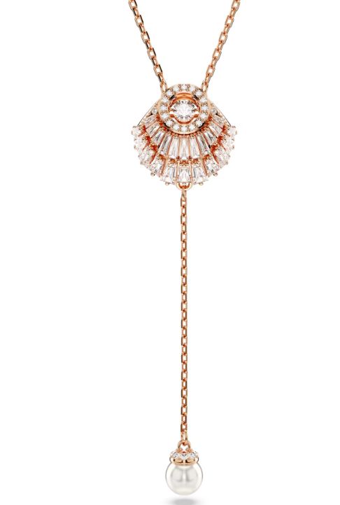Swarovski SW5680299 Idyllia Y Kolye Ucu Rose Gold, Shell