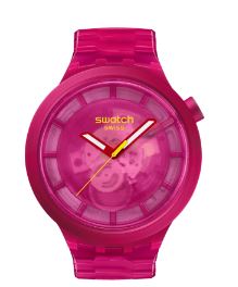 Swatch SB05P102 Pembe Kol Saati
