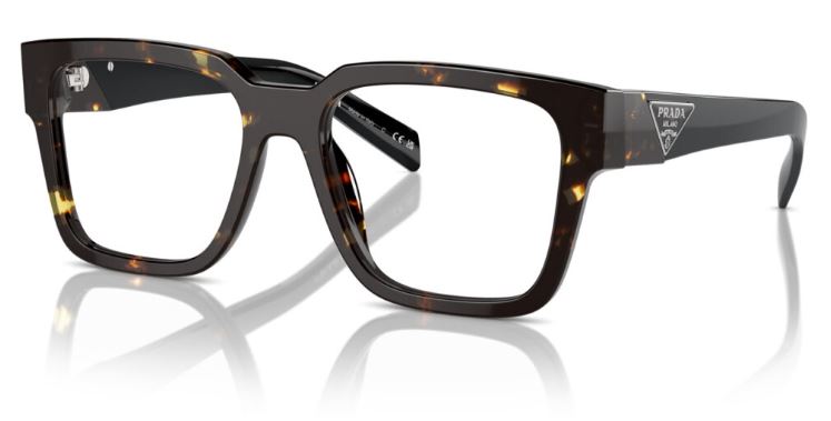 Prada PR08ZV Kahverengi / Siyah 16R1O1 Optik Gözlük