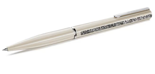 Swarovski SW5707705 Kalem Bej Crystal Shimmer Glide Ballpoint Pen