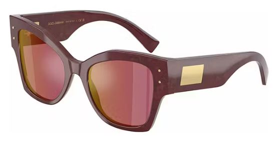 Dolce Gabbana DG4478 Bordo 3442D0 Aynali Güneş Gözlüğü